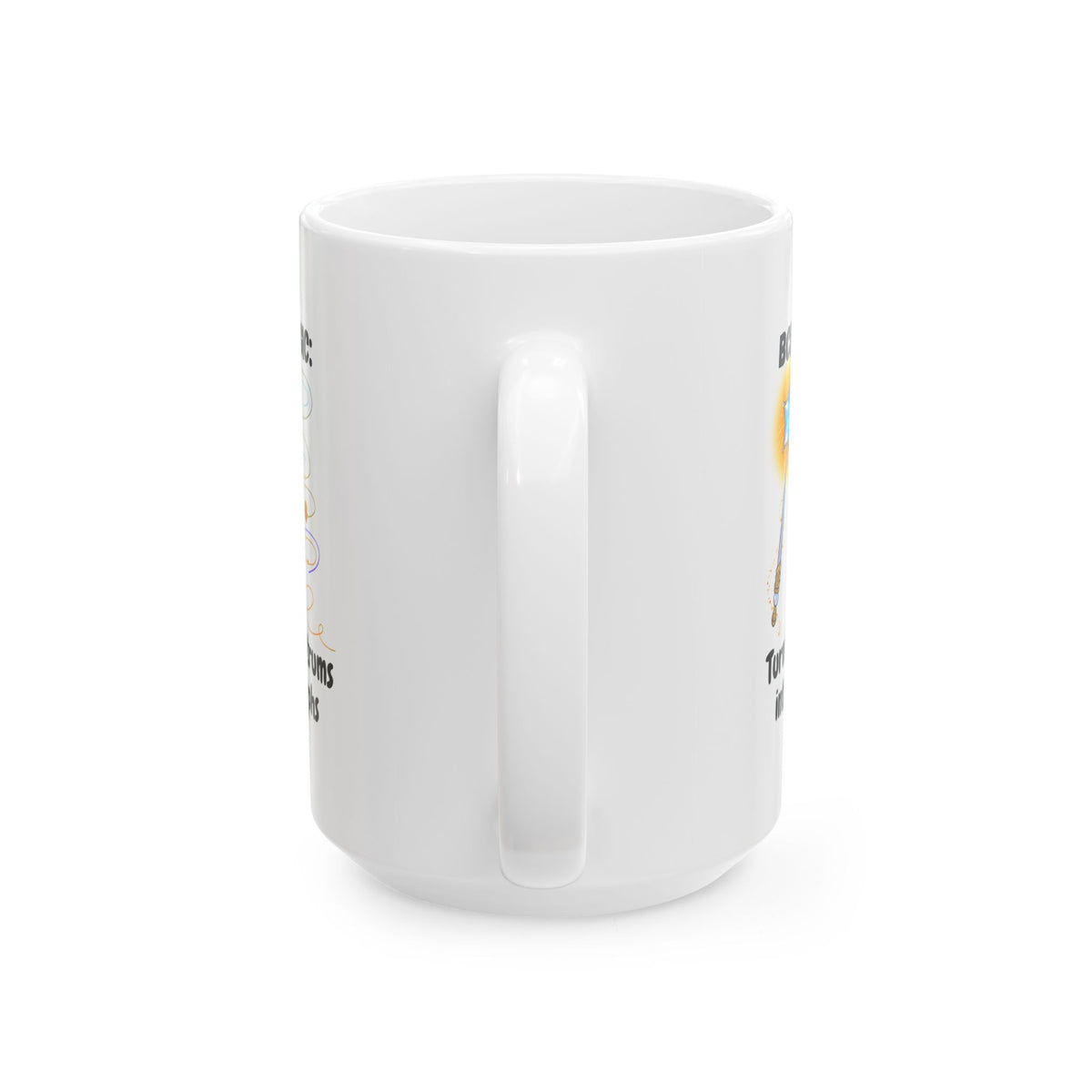 White Ceramic Mug “BCBA magic: turning tantrums into triumph- 11oz & 15oz