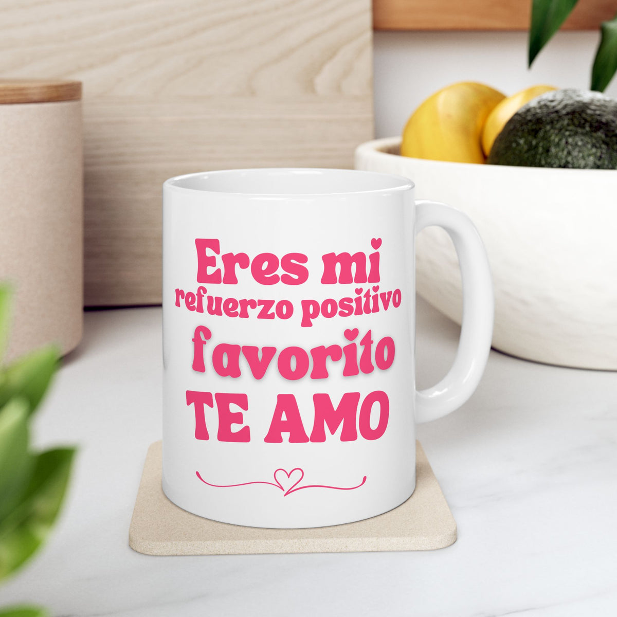Eres mi refuerzo positivo favorito Ceramic Mug - Perfect Gift for ABA professionals in San Valentíns Day