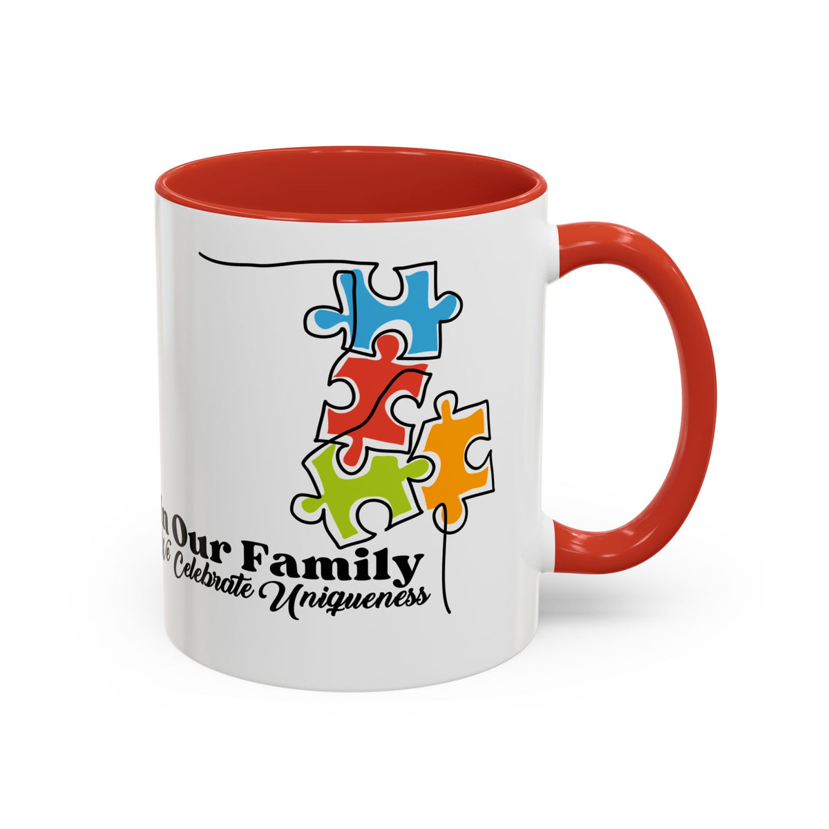 Celebrating Uniqueness Coffee Mug - Family