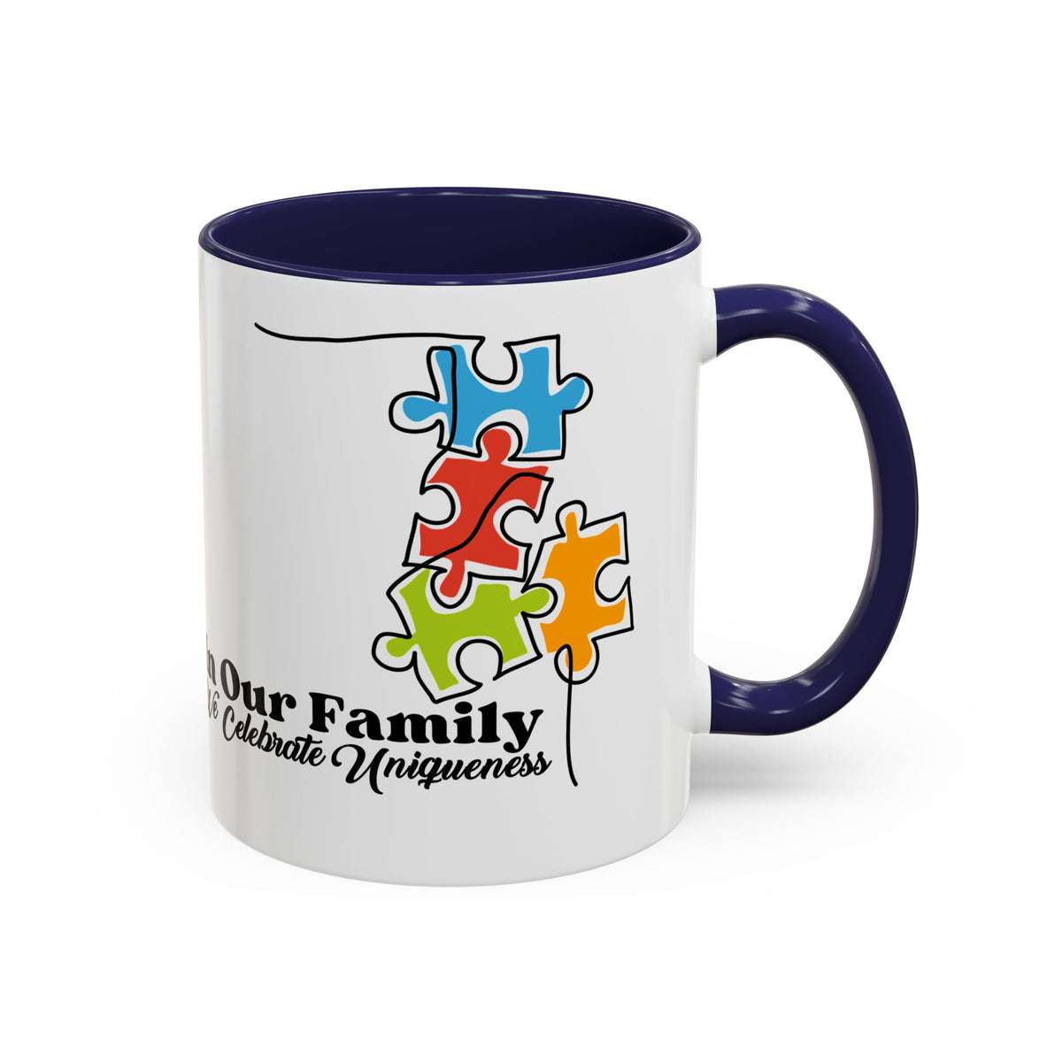 Celebrating Uniqueness Coffee Mug - Family