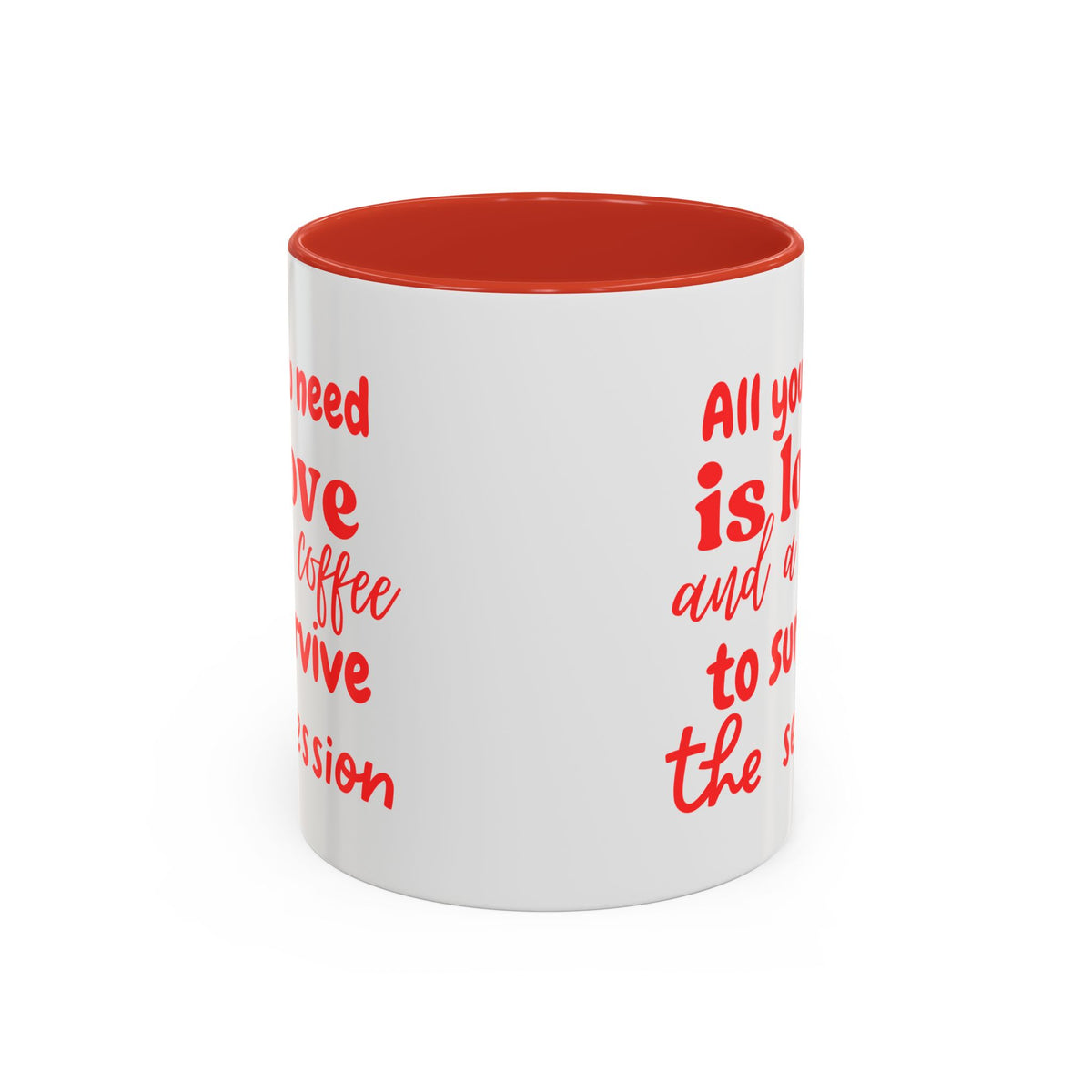 Love & Coffe for the session Accent Coffee Mug - Perfect for Coffee Lovers & ABA professionals