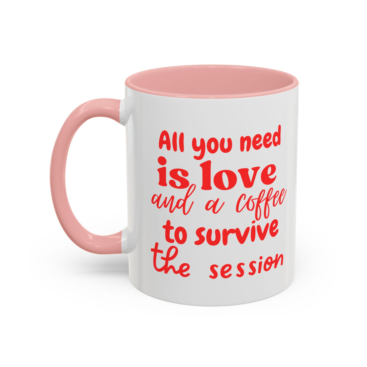 Love & Coffe for the session Accent Coffee Mug - Perfect for Coffee Lovers & ABA professionals