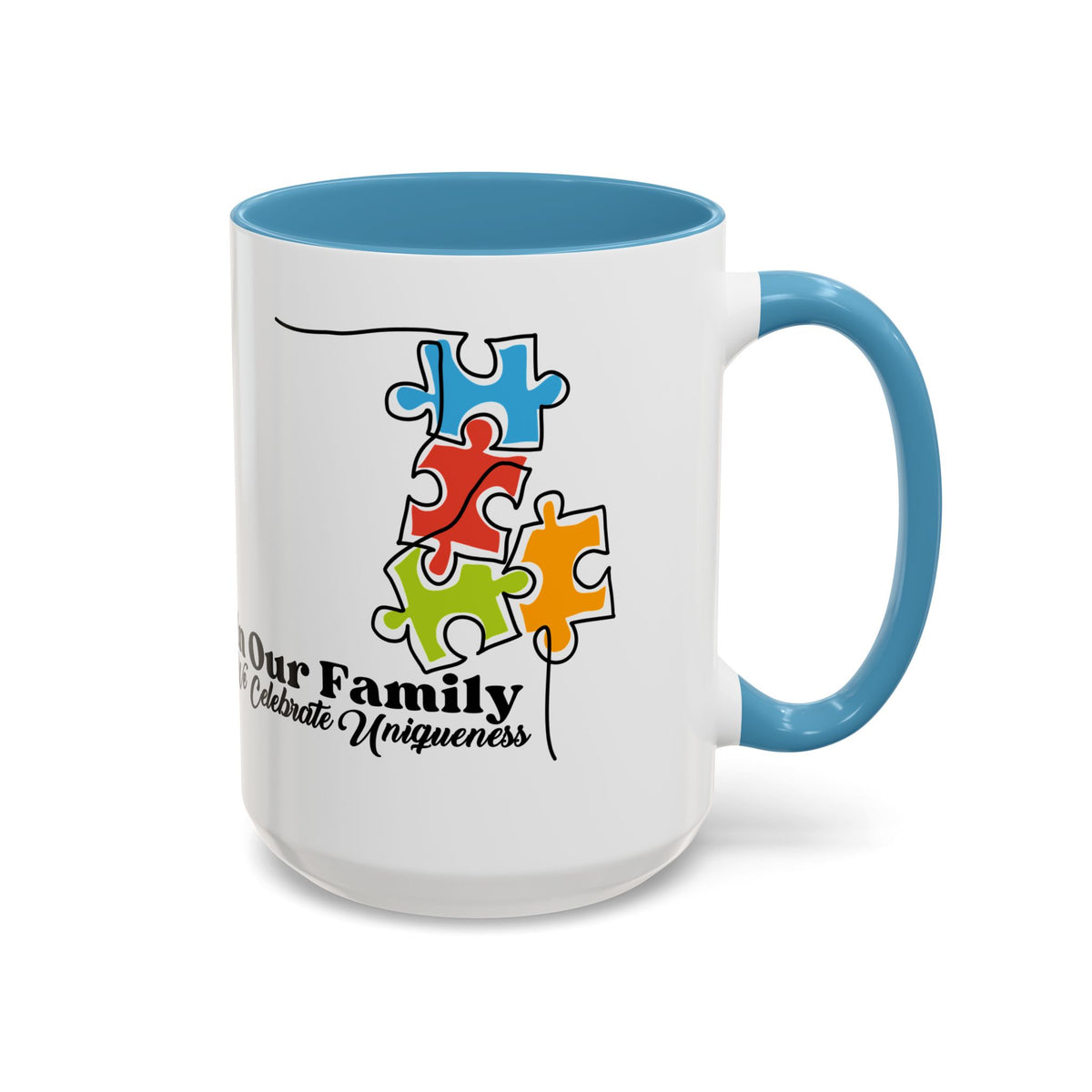Celebrating Uniqueness Coffee Mug - Family