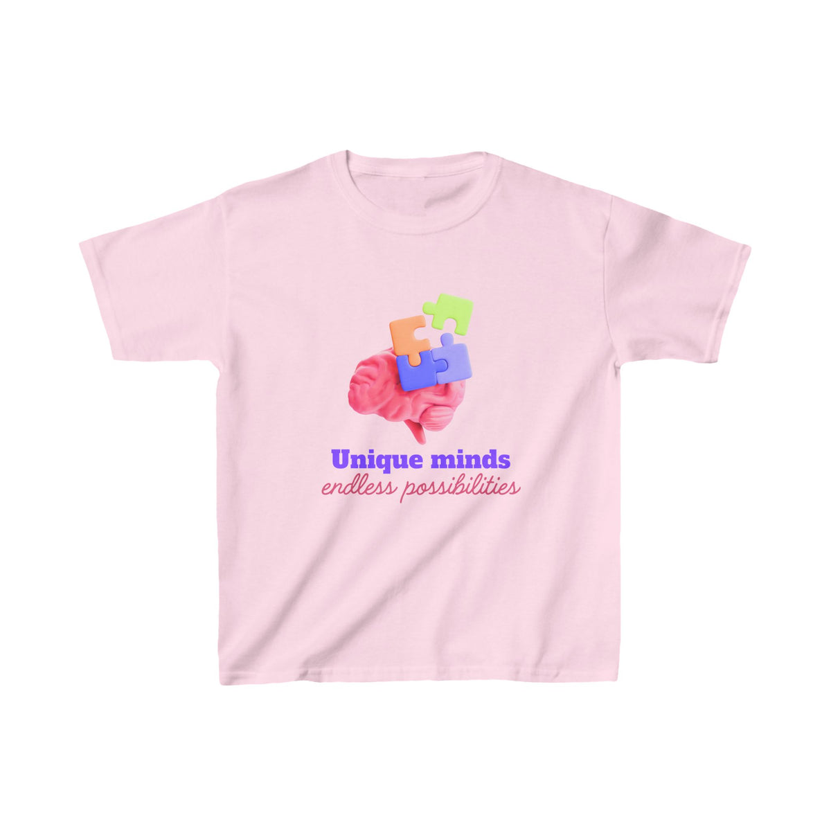 Kids Unique Minds Puzzle Tee - Endless Possibilities Shirt