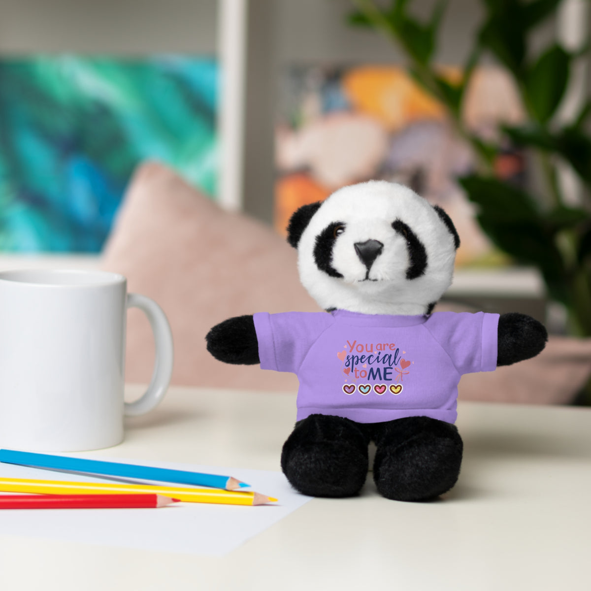 Stuffed Animals with Tee- perfect gift for clients