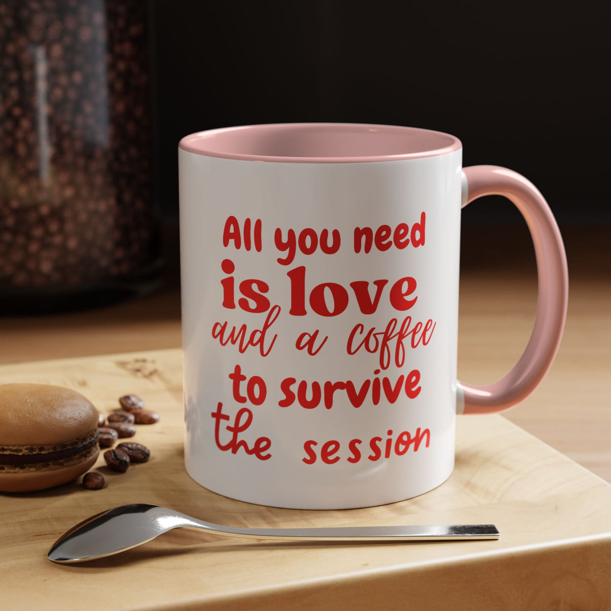 Love & Coffe for the session Accent Coffee Mug - Perfect for Coffee Lovers & ABA professionals