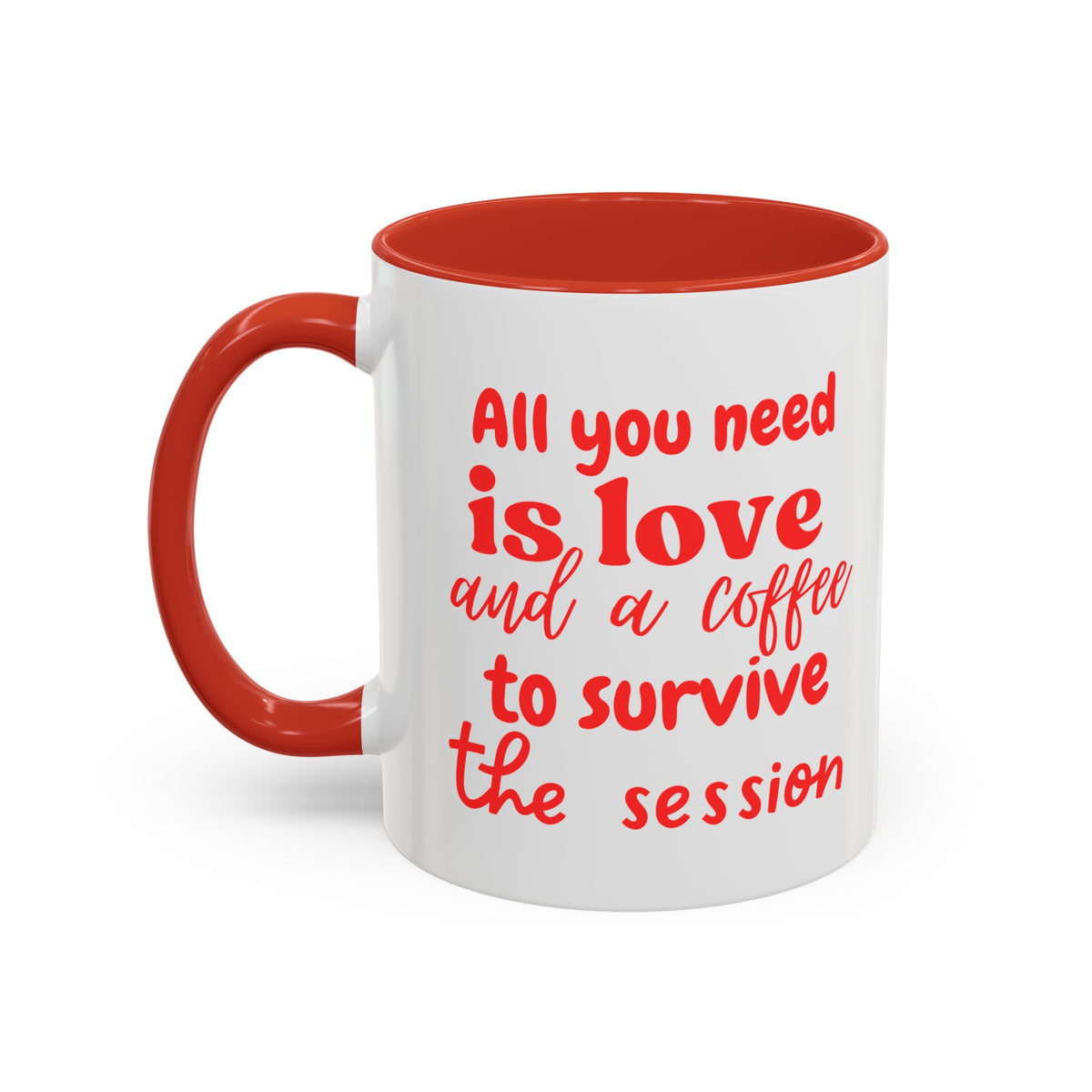 Love & Coffe for the session Accent Coffee Mug - Perfect for Coffee Lovers & ABA professionals