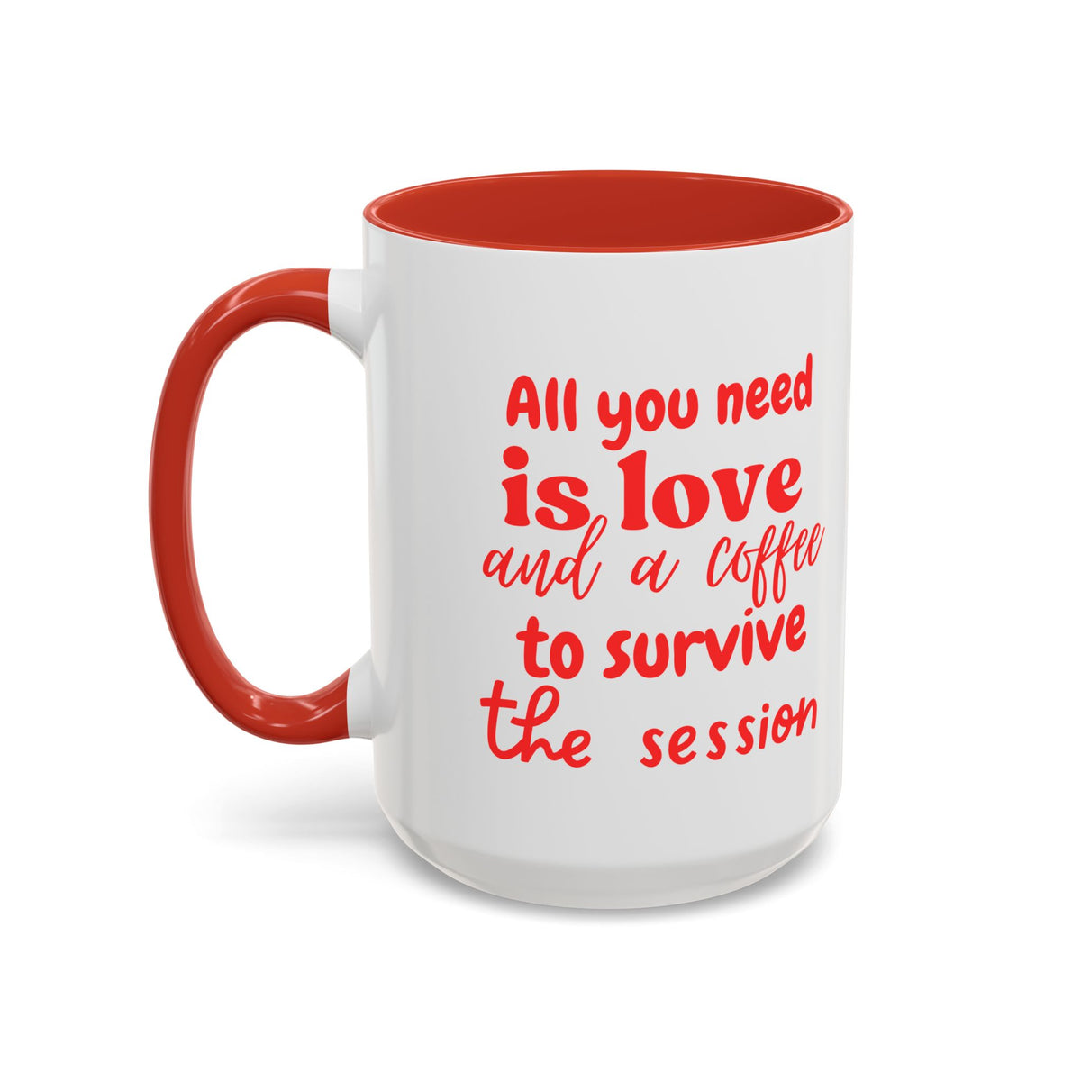 Love & Coffe for the session Accent Coffee Mug - Perfect for Coffee Lovers & ABA professionals