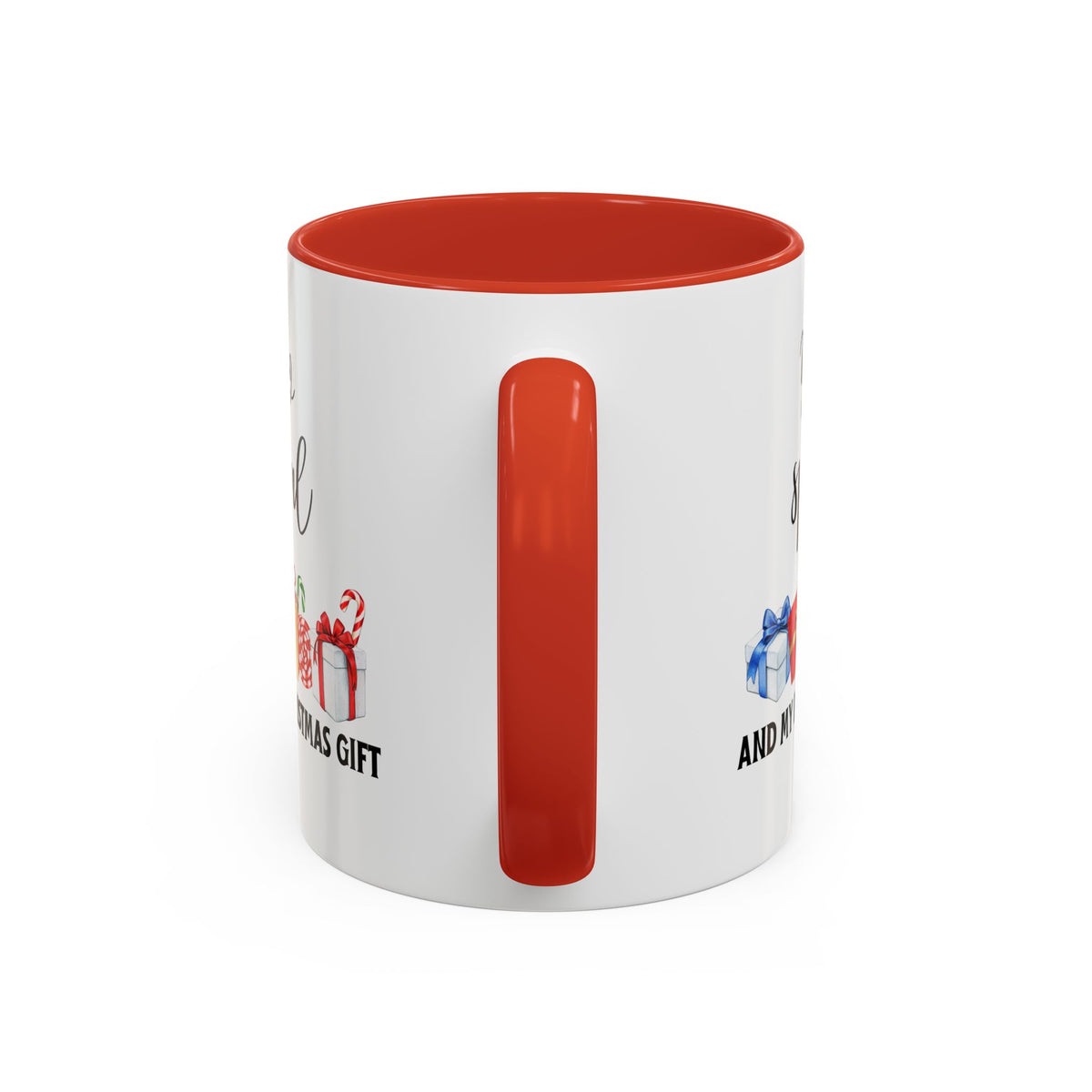 Two-toned Holiday Accent Coffee Mug - 'You Are Special' and my best Gift for Christmas - 11oz & 15oz