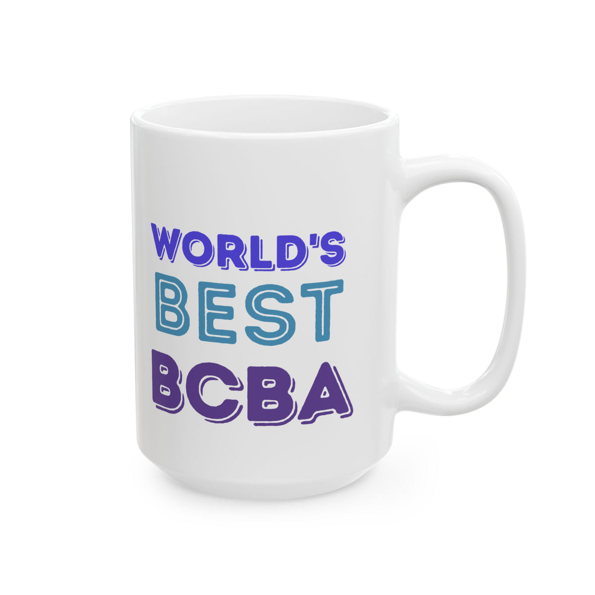 World's Best BCBA Ceramic Mug - Perfect Gift for BCBA