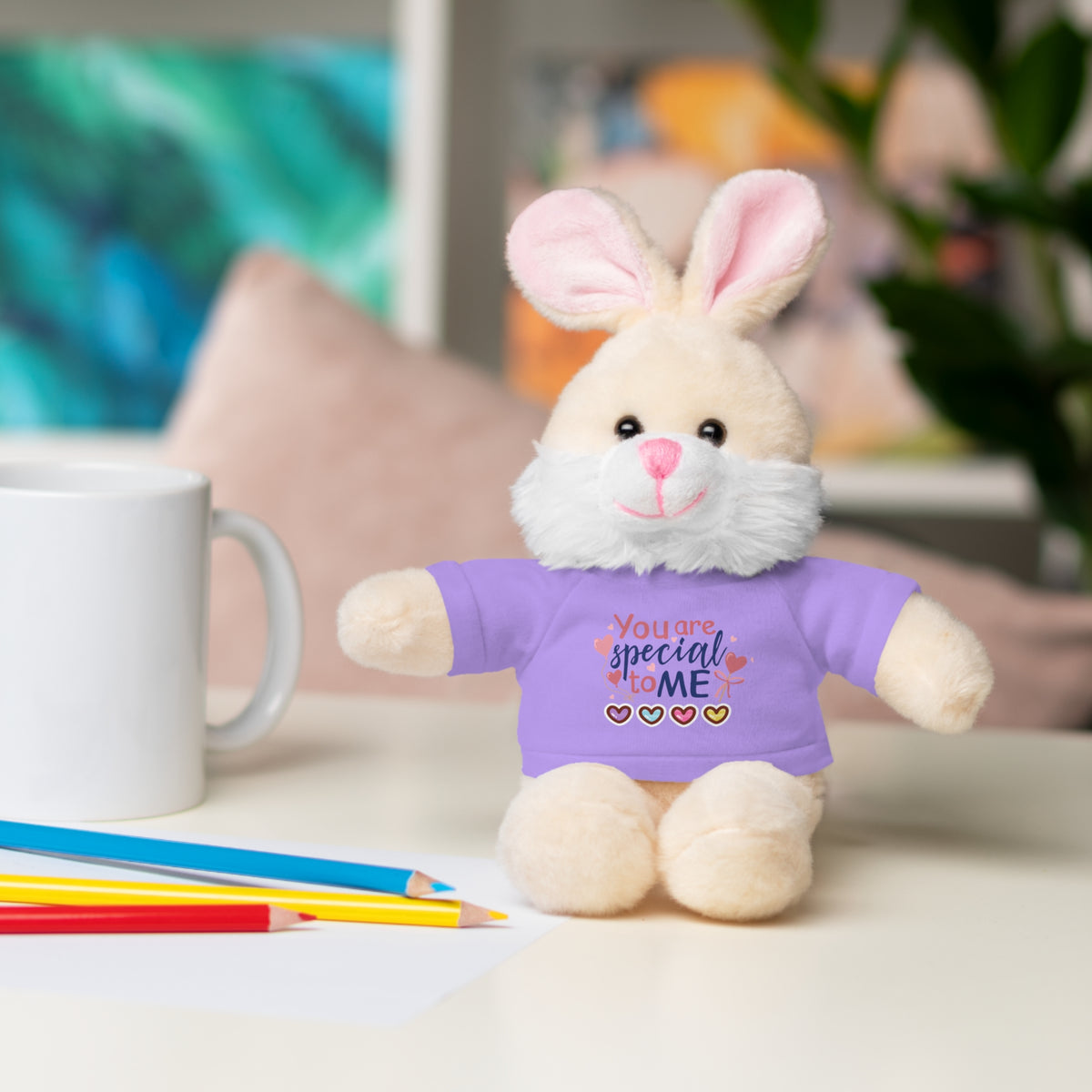 Stuffed Animals with Tee- perfect gift for clients