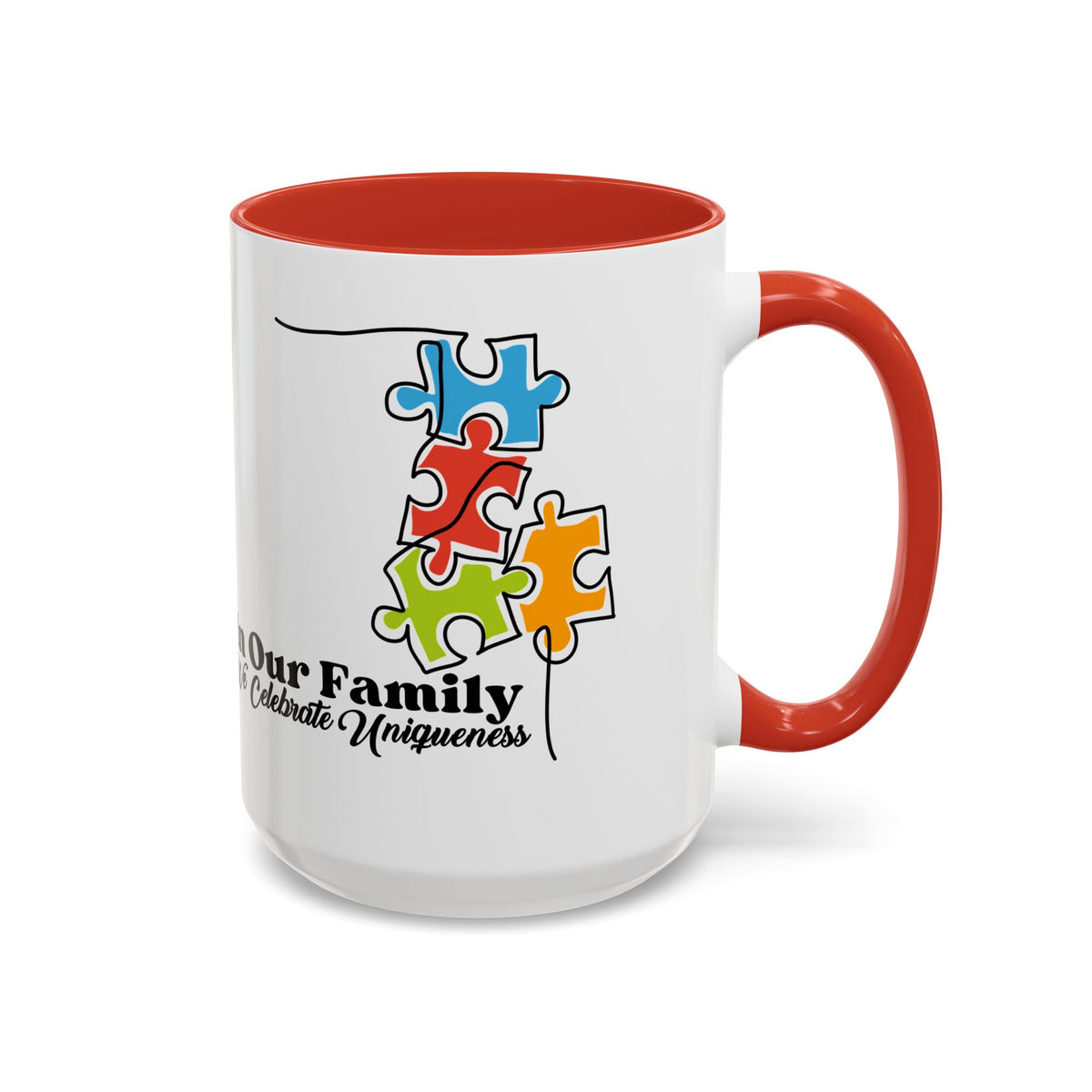 Celebrating Uniqueness Coffee Mug - Family
