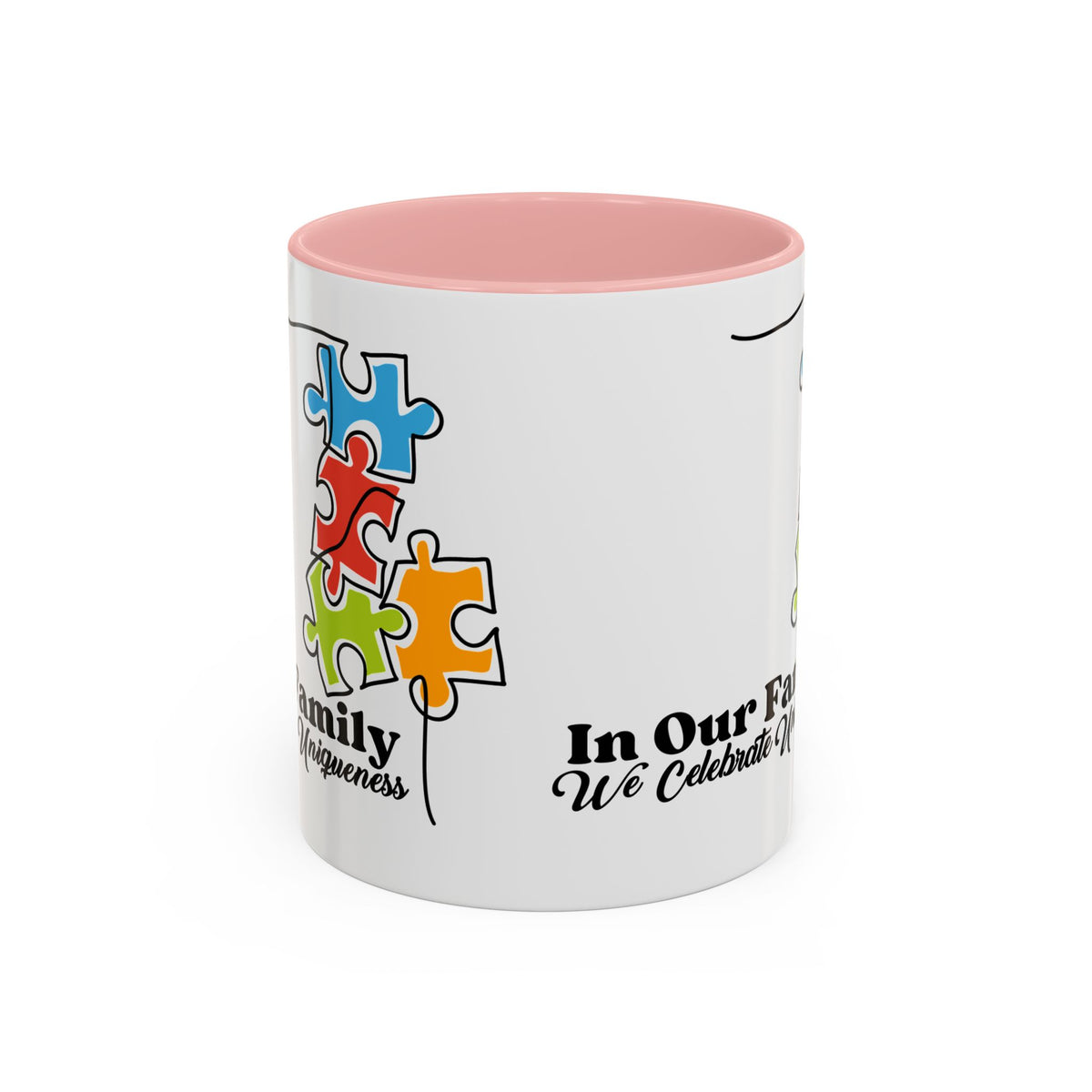 Celebrating Uniqueness Coffee Mug - Family