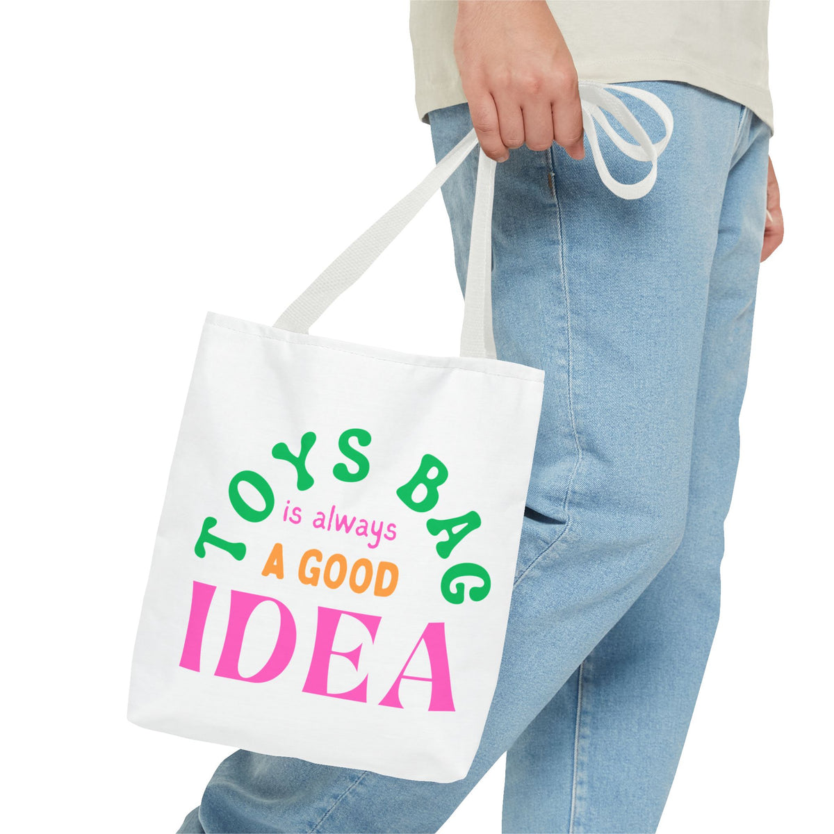 Toys Bag for RBTs Reinforcers. Colorful design “Toys Bag is Always a good Idea”.