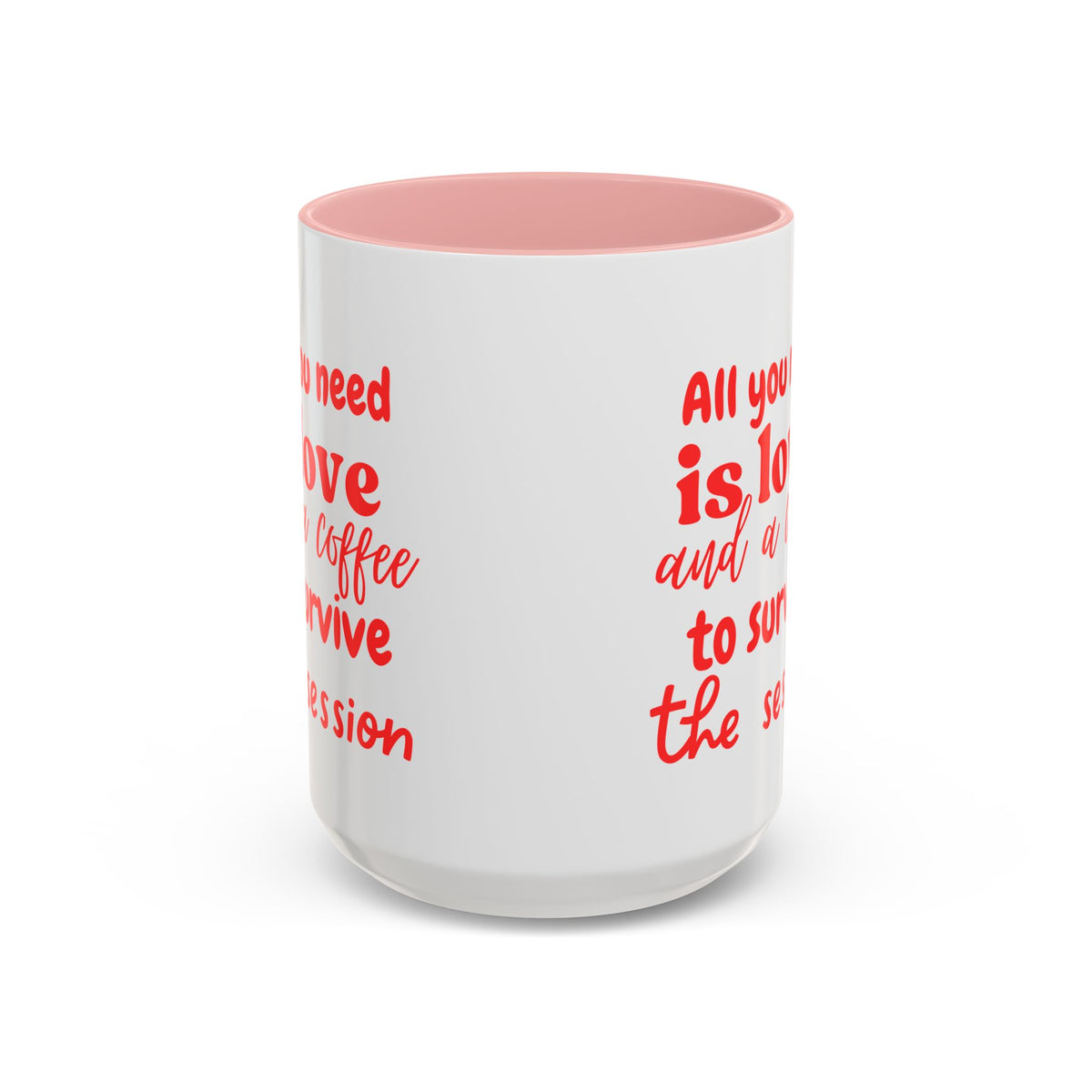 Love & Coffe for the session Accent Coffee Mug - Perfect for Coffee Lovers & ABA professionals