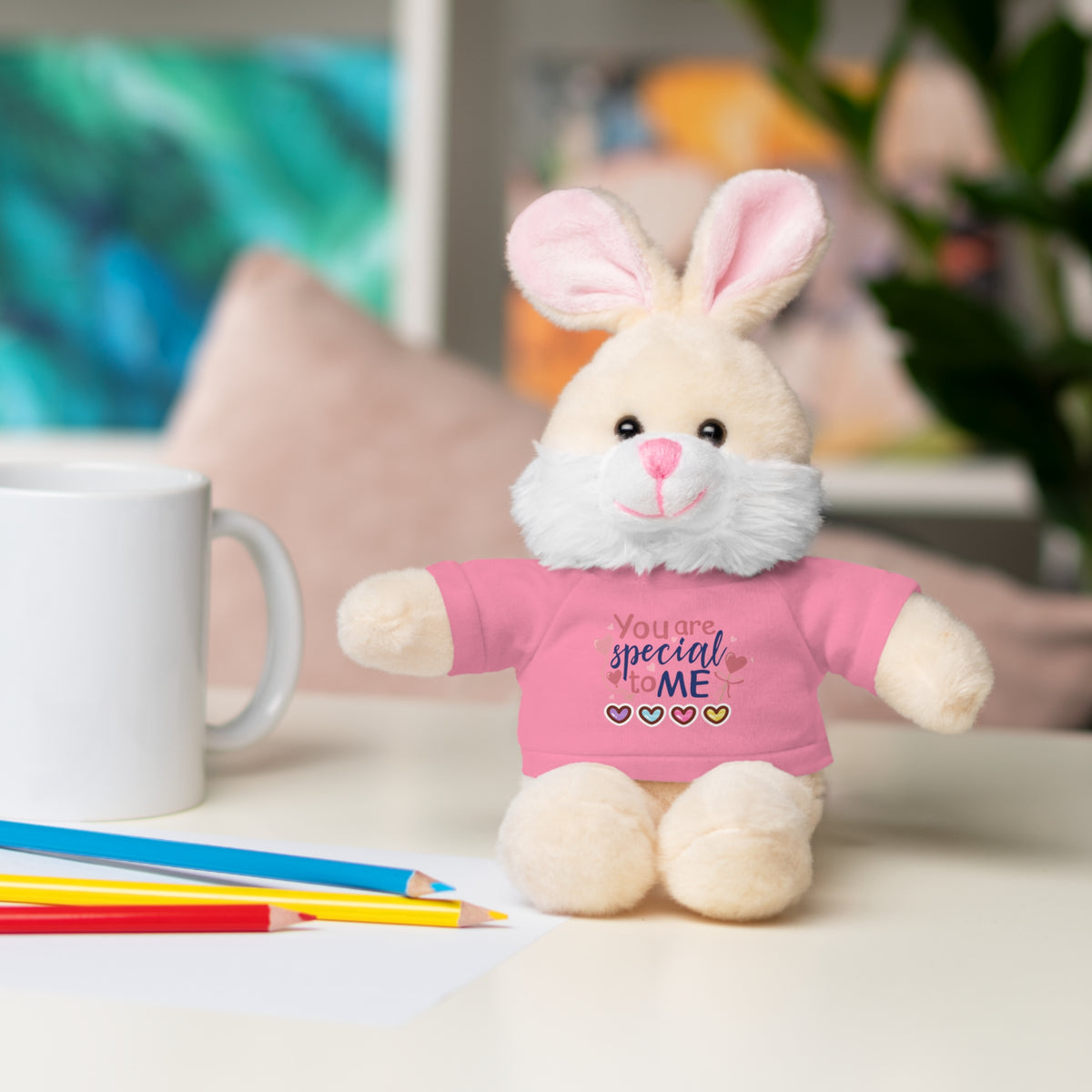 Stuffed Animals with Tee- perfect gift for clients