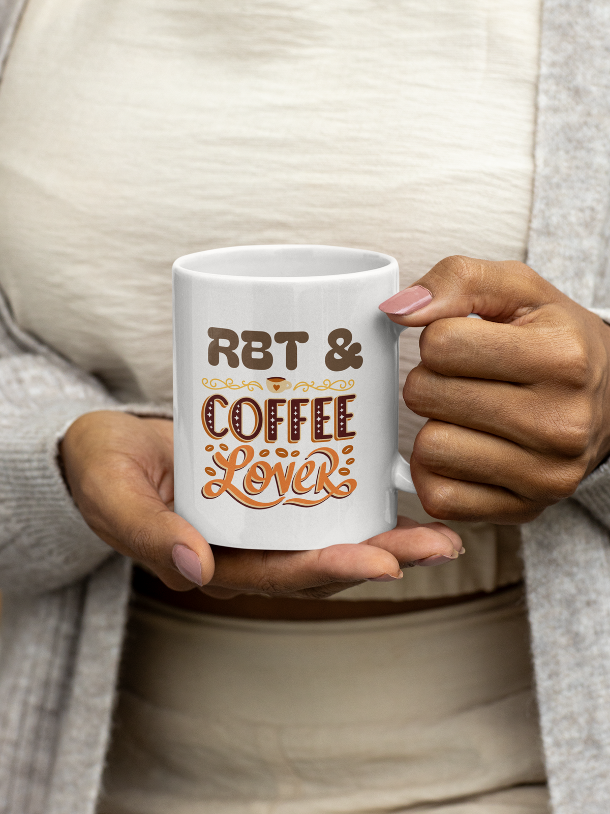 Retro Coffee Lover Ceramic Mug for RBTs - Perfect Gift for RBTs and Coffee Enthusiasts