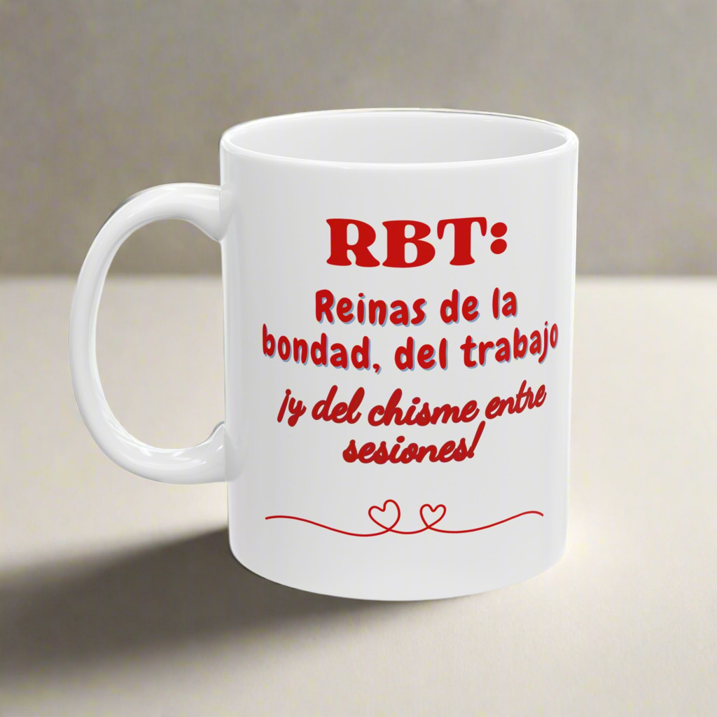 Inspirational White Ceramic Mug - 11oz- Perfect Gift for RBT
