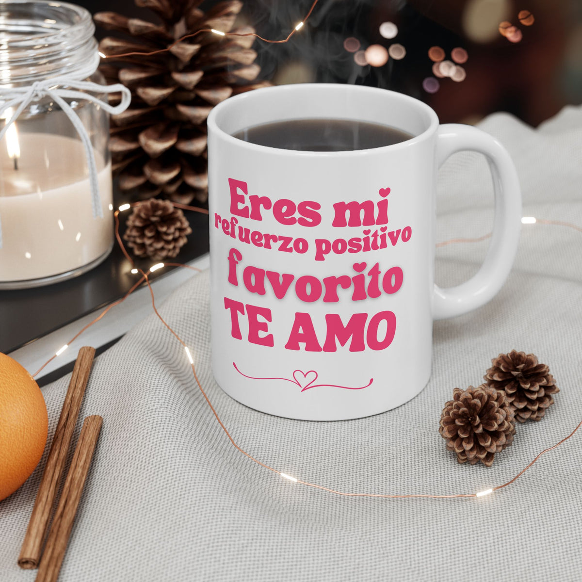 Eres mi refuerzo positivo favorito Ceramic Mug - Perfect Gift for ABA professionals in San Valentíns Day