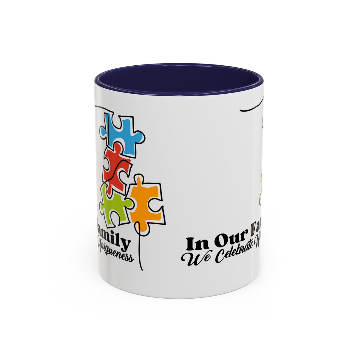 Celebrating Uniqueness Coffee Mug - Family