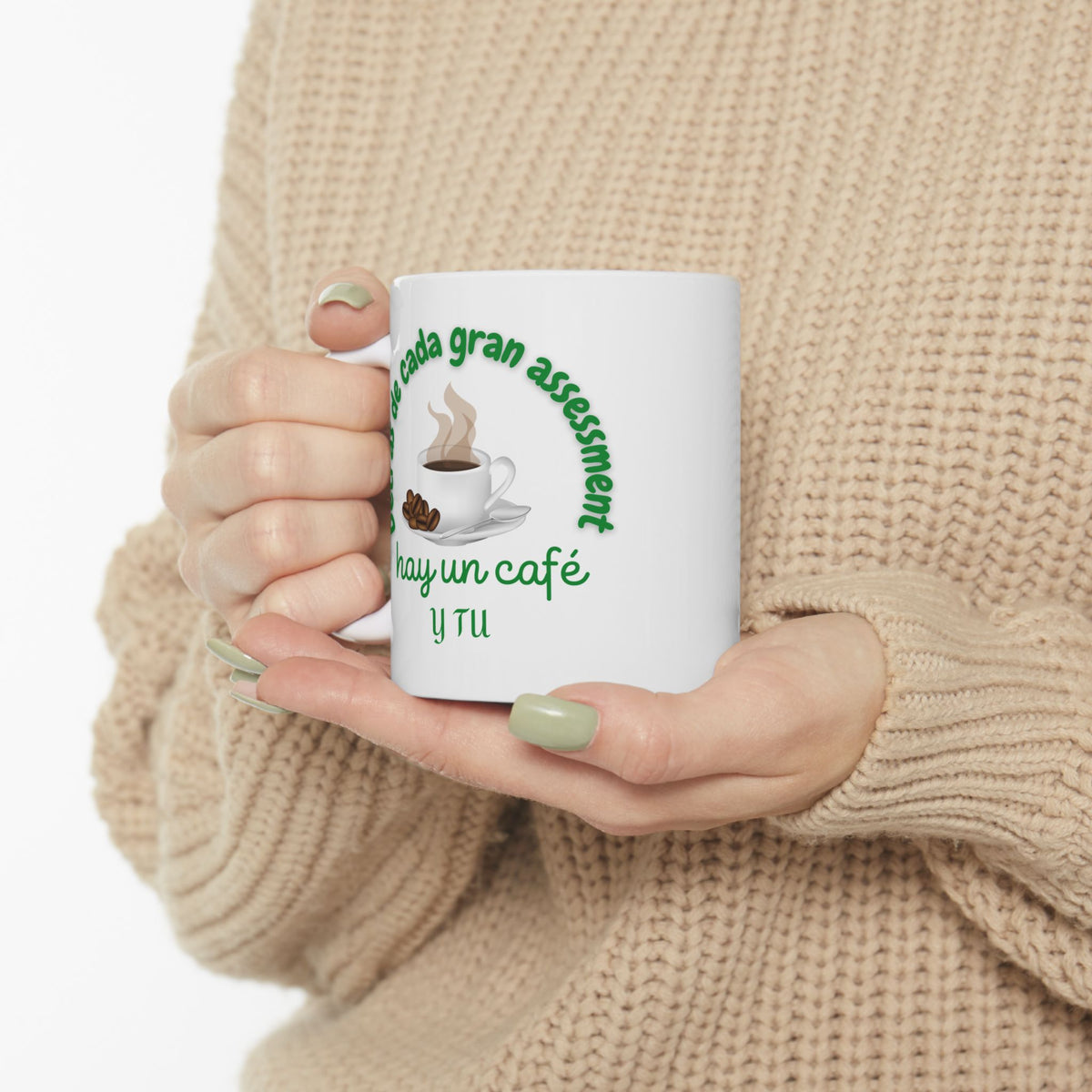 White Inspirational Ceramic Mug - 11oz & 15oz - Perfect Gift for BCBAs