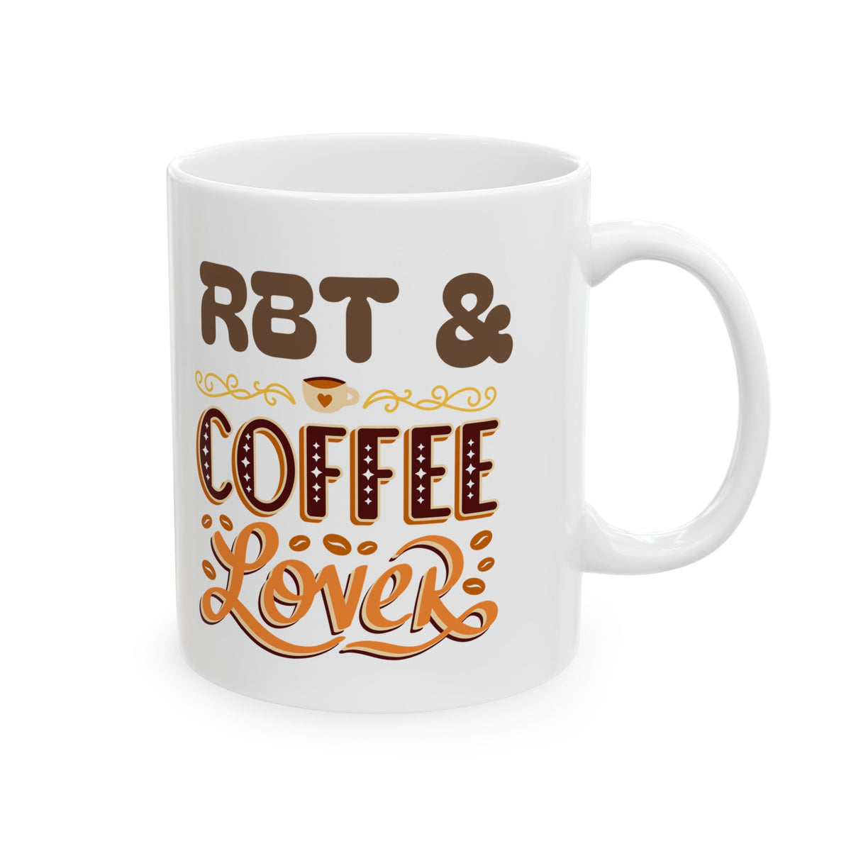 Retro Coffee Lover Ceramic Mug for RBTs - Perfect Gift for RBTs and Coffee Enthusiasts