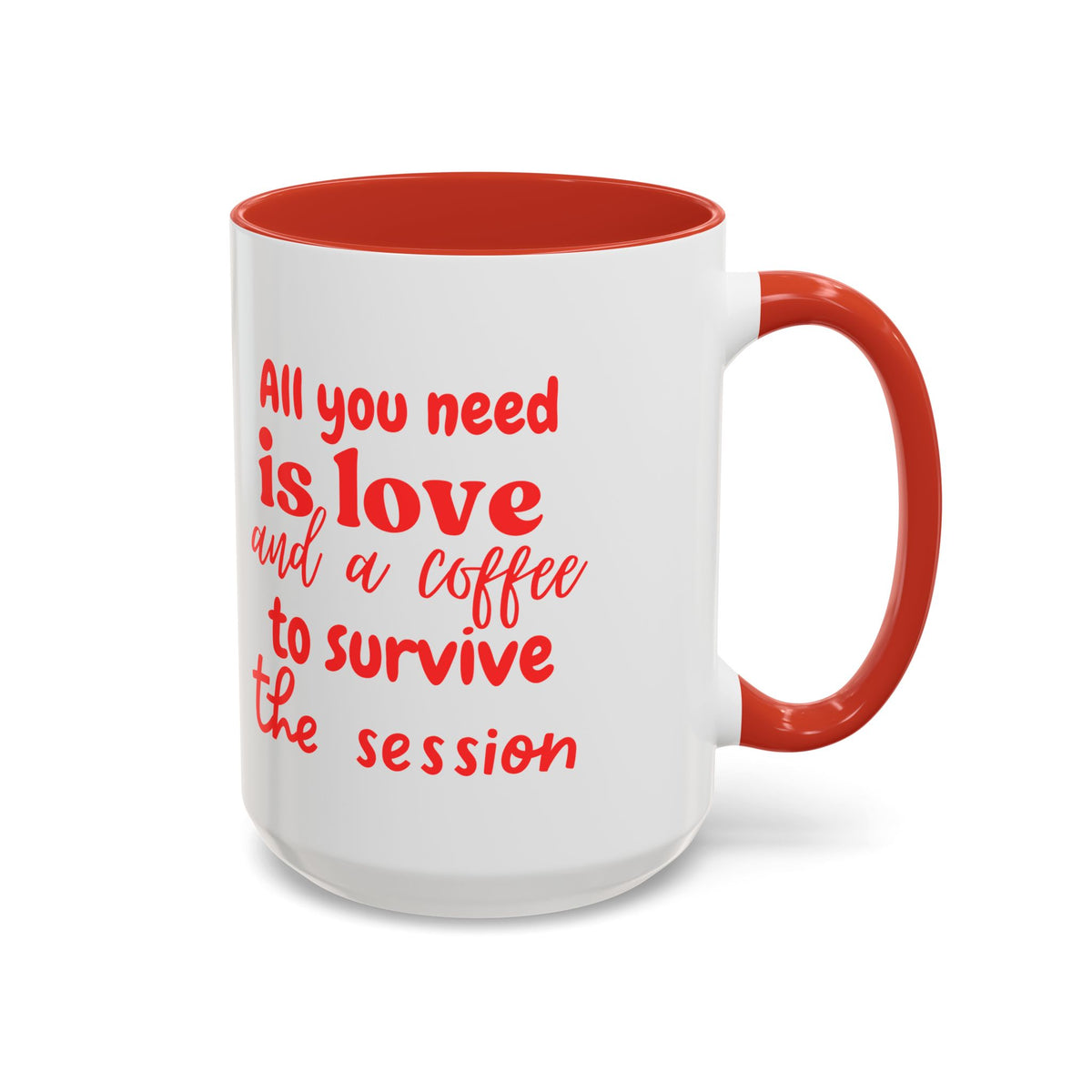 Love & Coffe for the session Accent Coffee Mug - Perfect for Coffee Lovers & ABA professionals