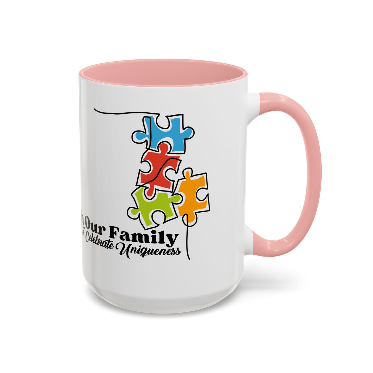 Celebrating Uniqueness Coffee Mug - Family