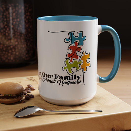 Celebrating Uniqueness Coffee Mug - Family