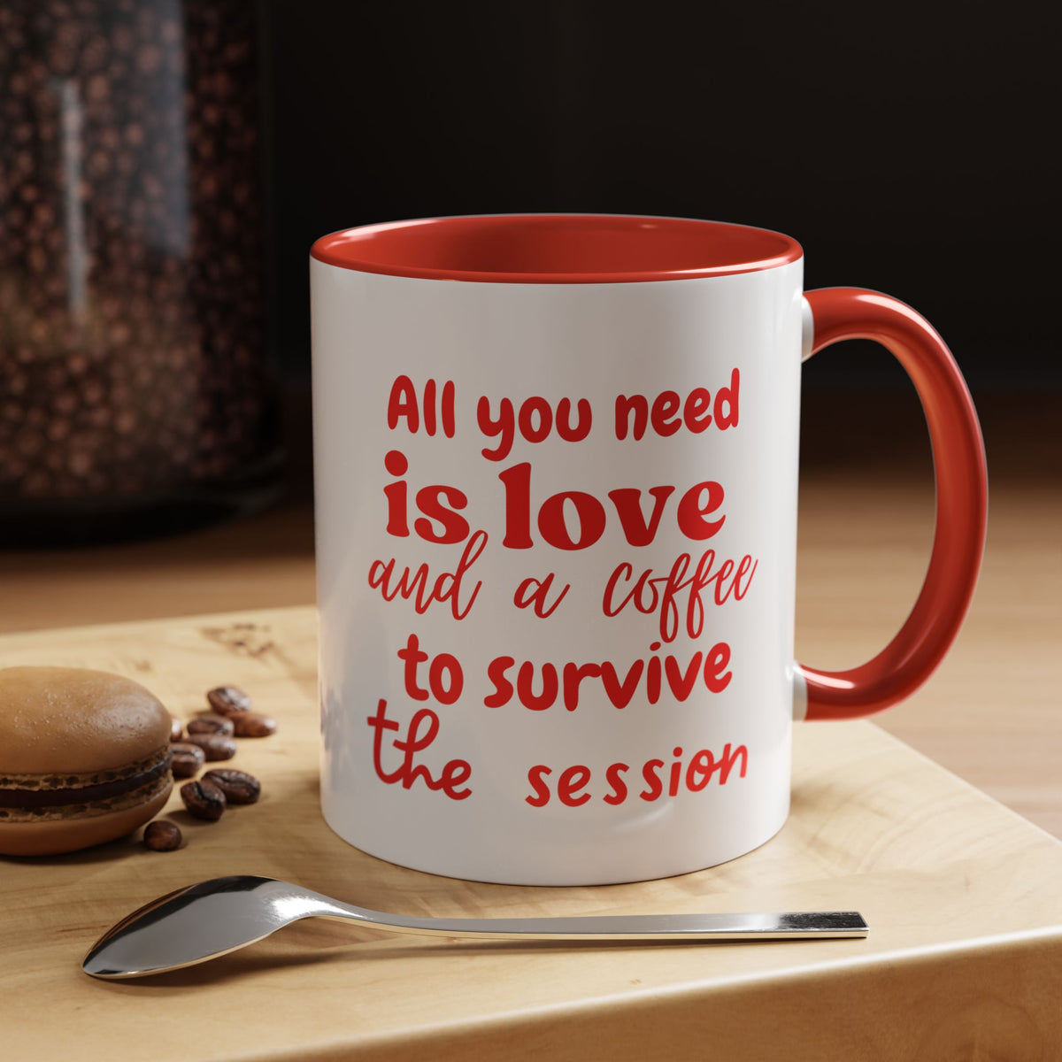 Love & Coffe for the session Accent Coffee Mug - Perfect for Coffee Lovers & ABA professionals