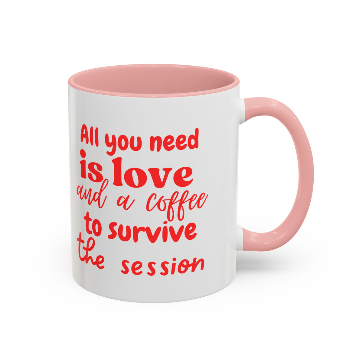 Love & Coffe for the session Accent Coffee Mug - Perfect for Coffee Lovers & ABA professionals