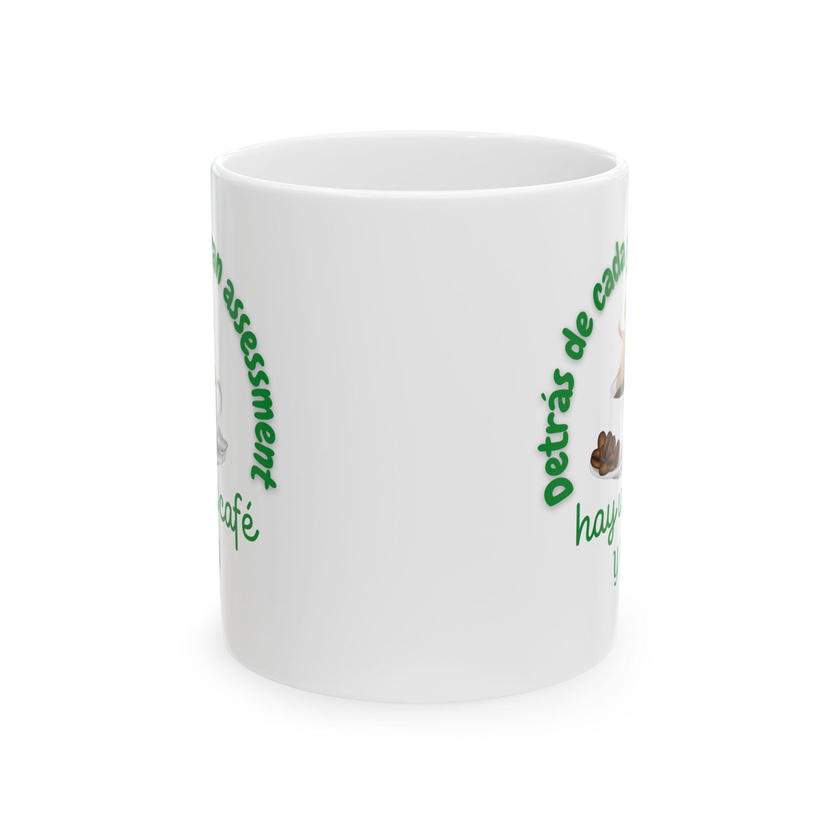 White Inspirational Ceramic Mug - 11oz & 15oz - Perfect Gift for BCBAs