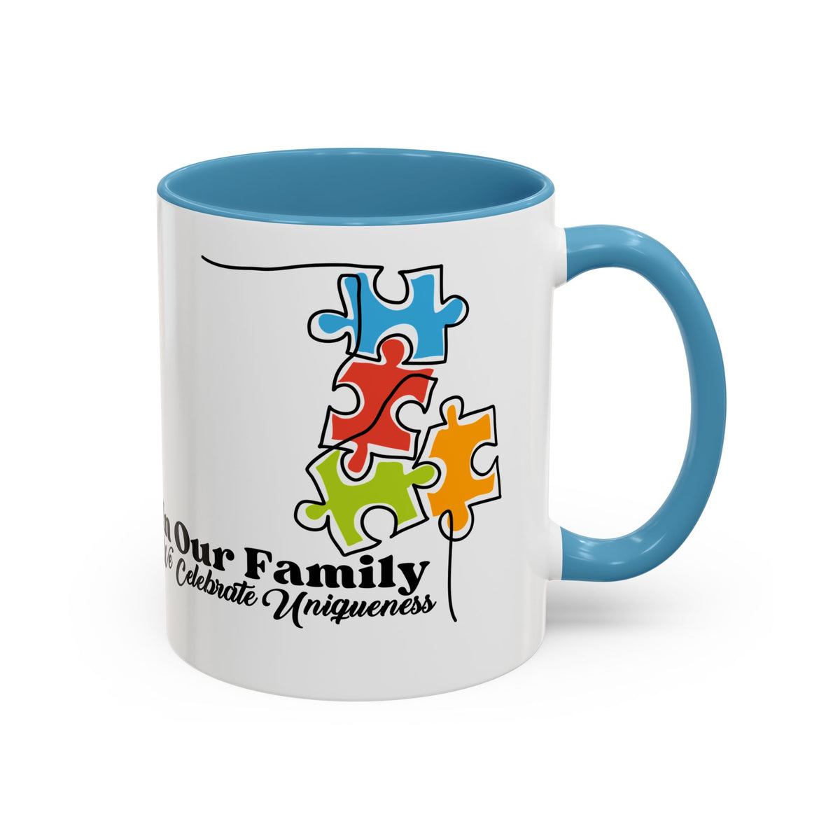 Celebrating Uniqueness Coffee Mug - Family