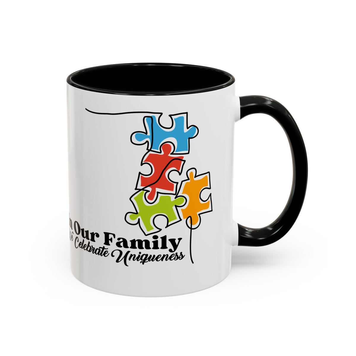 Celebrating Uniqueness Coffee Mug - Family