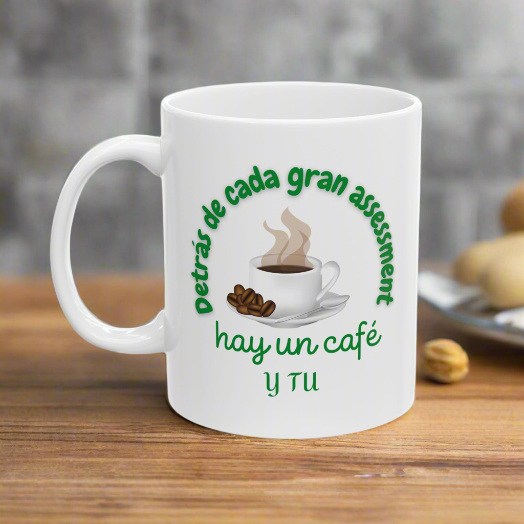 White Inspirational Ceramic Mug - 11oz & 15oz - Perfect Gift for BCBAs