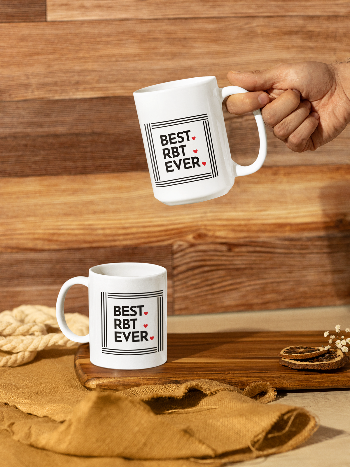 Best RBT Ever Ceramic Mug - Perfect Gift for ABA therapists
