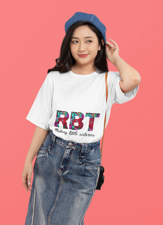RBT Floral Unisex Heavy Cotton Tee - Making Little Victories